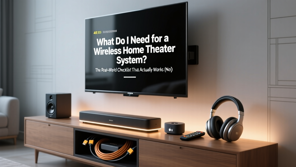 What Do I Need for a Wireless Home Theater System? The Real-World Checklist That Actually Works (No Overpriced 'All-in-One' Traps or Wi-Fi Dropouts)