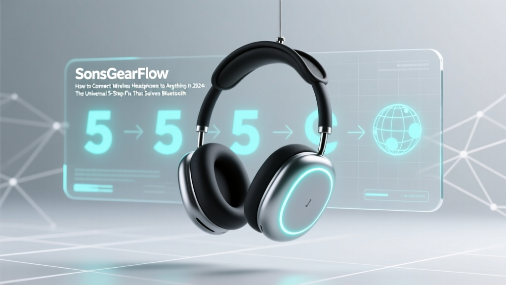 How to Connect Wireless Headphones to Anything in 2024: The Universal 5-Step Fix That Solves Bluetooth Pairing Failures, Lag, & Device-Specific Confusion (No Tech Degree Required)