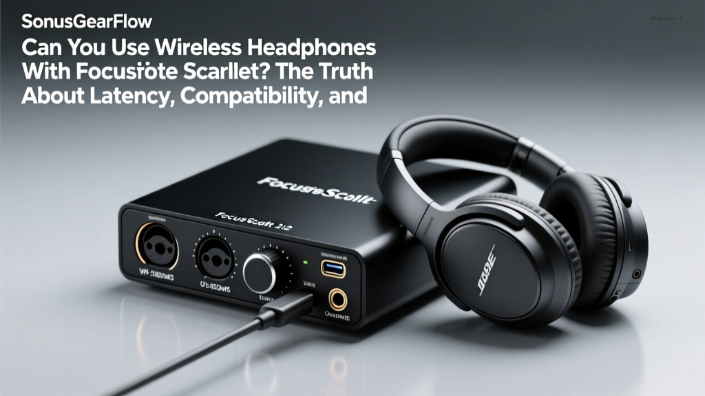 Can You Use Wireless Headphones With Focusrite Scarlett? The Truth About Latency, Compatibility, and Why Most Engineers Avoid Them (But How to Make It Work If You Must)