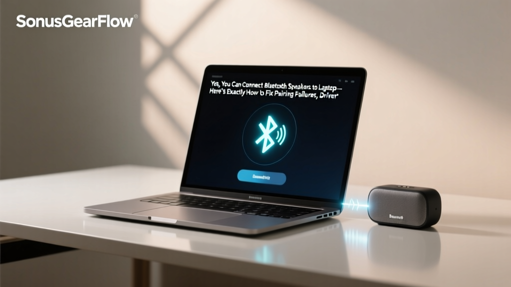 Yes, You Can Connect Bluetooth Speakers to Laptop—Here’s Exactly How to Fix Pairing Failures, Driver Conflicts, and Audio Lag in Under 90 Seconds (No Tech Degree Required)