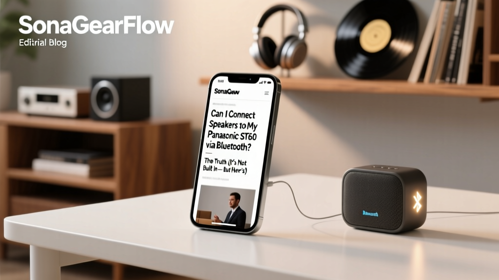 Can I Connect Speakers to My Panasonic ST60 via Bluetooth? The Truth (It’s Not Built-In — But Here’s Exactly How to Do It Right Without Audio Lag, Distortion, or Wasted Money)