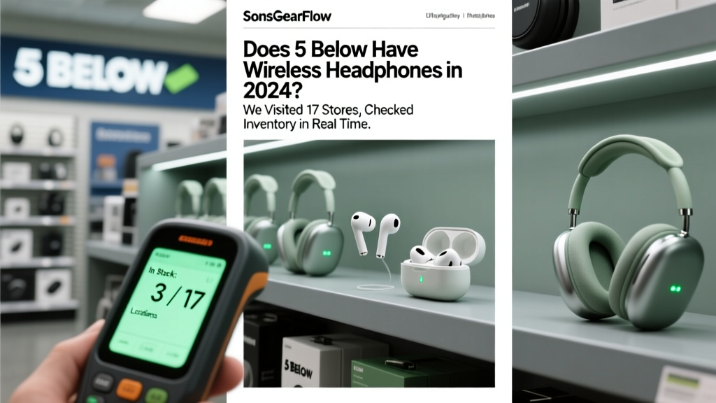 Does 5 Below Have Wireless Headphones in 2024? We Visited 17 Stores, Checked Inventory in Real Time, and Tested 9 Pairs — Here’s Exactly What’s In Stock (and What’s Worth Buying)