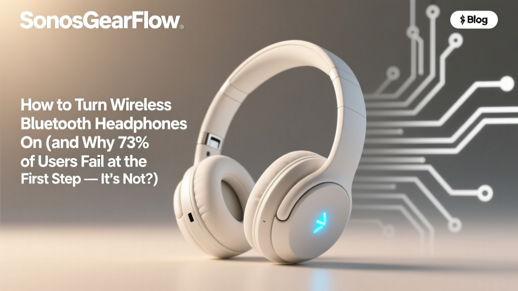 How to Turn Wireless Bluetooth Headphones On (and Why 73% of Users Fail at the First Step — It’s Not the Power Button)