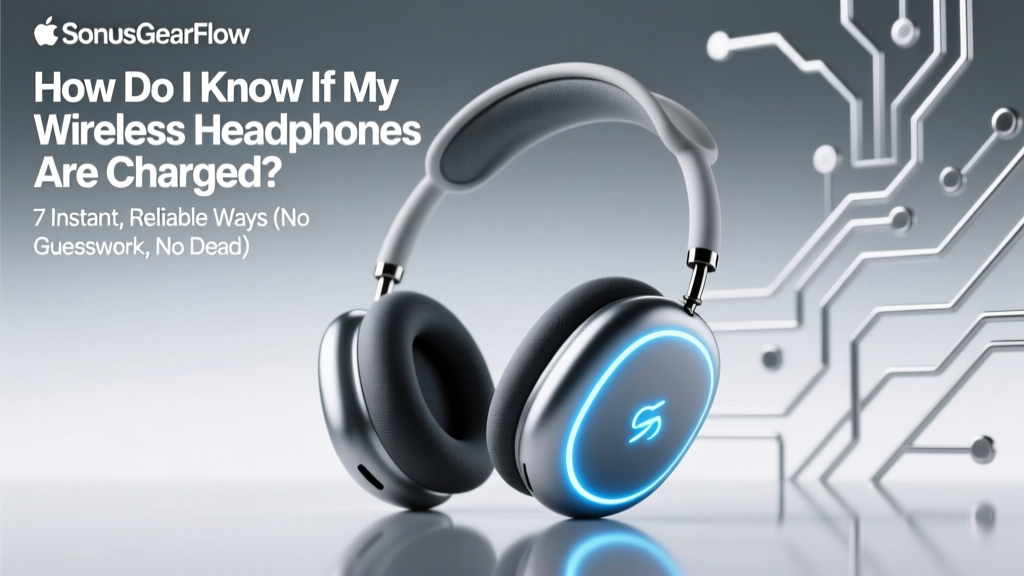How Do I Know If My Wireless Headphones Are Charged? 7 Instant, Reliable Ways (No Guesswork, No Dead Zones, No More Panic Before Your Flight)