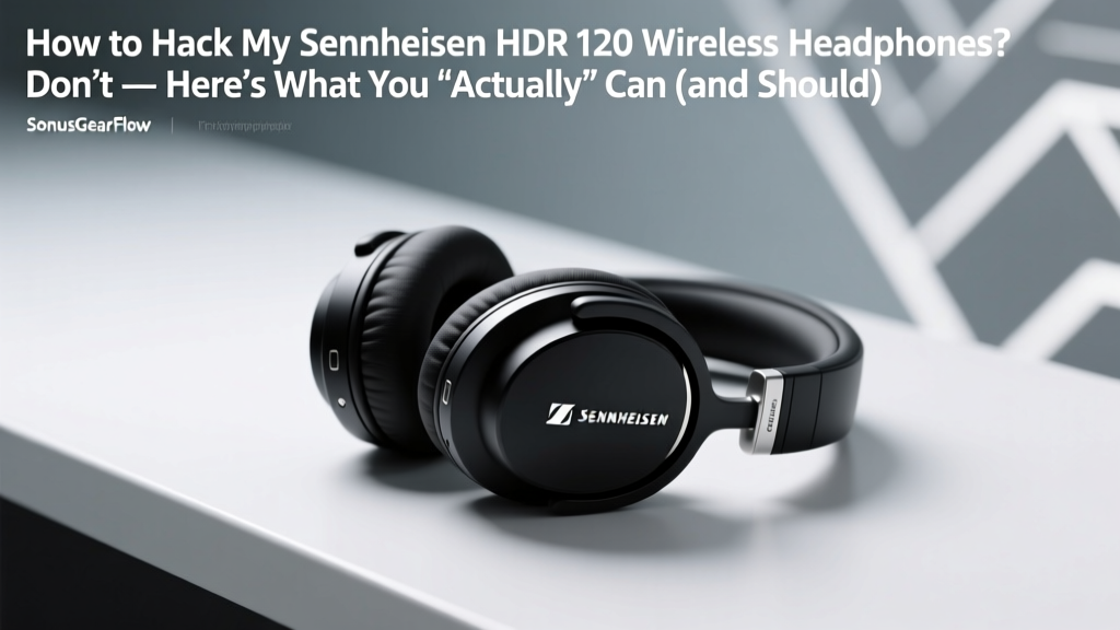 How to Hack My Sennheiser HDR 120 Wireless Headphones? Don’t — Here’s What You *Actually* Can (and Should) Do Instead: Firmware Limits, Real Modding Risks, Legal Alternatives, and Why ‘Hacking’ Is a Misnomer That Could Brick Your Gear