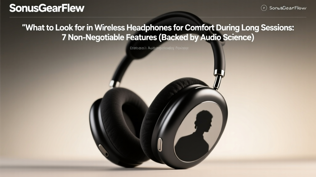 What to Look for Wireless Headphones Comfort Long Sessions: 7 Non-Negotiable Features (Backed by Audiologist & Ergonomics Research) That Prevent Ear Fatigue, Jaw Pain, and Mid-Session Dropouts — Most Users Miss #4