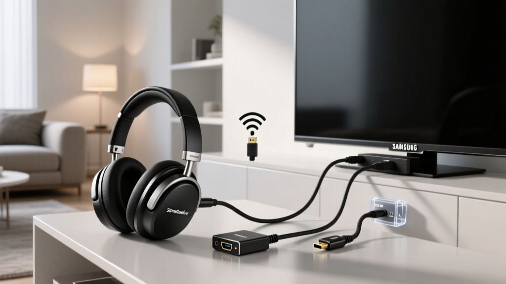 How to Connect Wireless Headphones to Samsung TV Without Bluetooth: 4 Proven Wired & RF Methods That Actually Work (No Pairing, No Lag, No Guesswork)