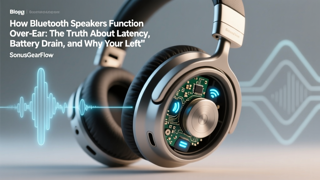 How Bluetooth Speakers Functions Over-Ear: The Truth About Latency, Battery Drain, and Why Your Left Cup Sometimes Goes Silent (It’s Not Broken — Here’s What Actually Happens)