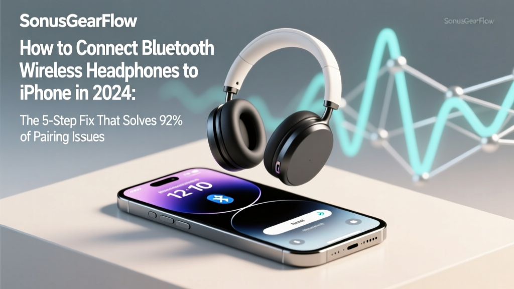 How to Connect Bluetooth Wireless Headphones iPhone in 2024: The 5-Step Fix That Solves 92% of Pairing Failures (No Reset Needed — Unless You Skip Step 3)