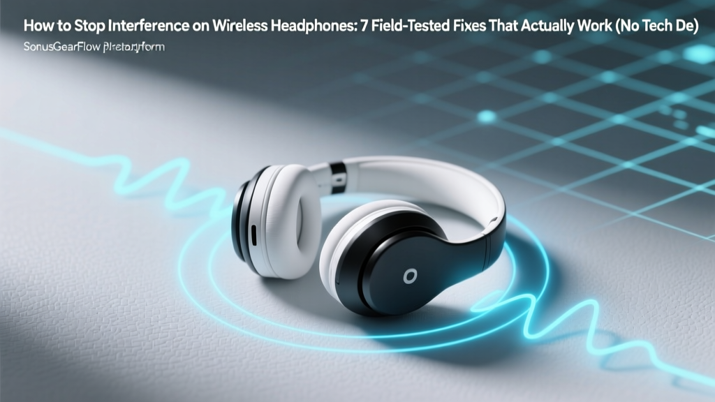 How to Stop Interference on Wireless Headphones: 7 Field-Tested Fixes That Actually Work (No Tech Degree Required)