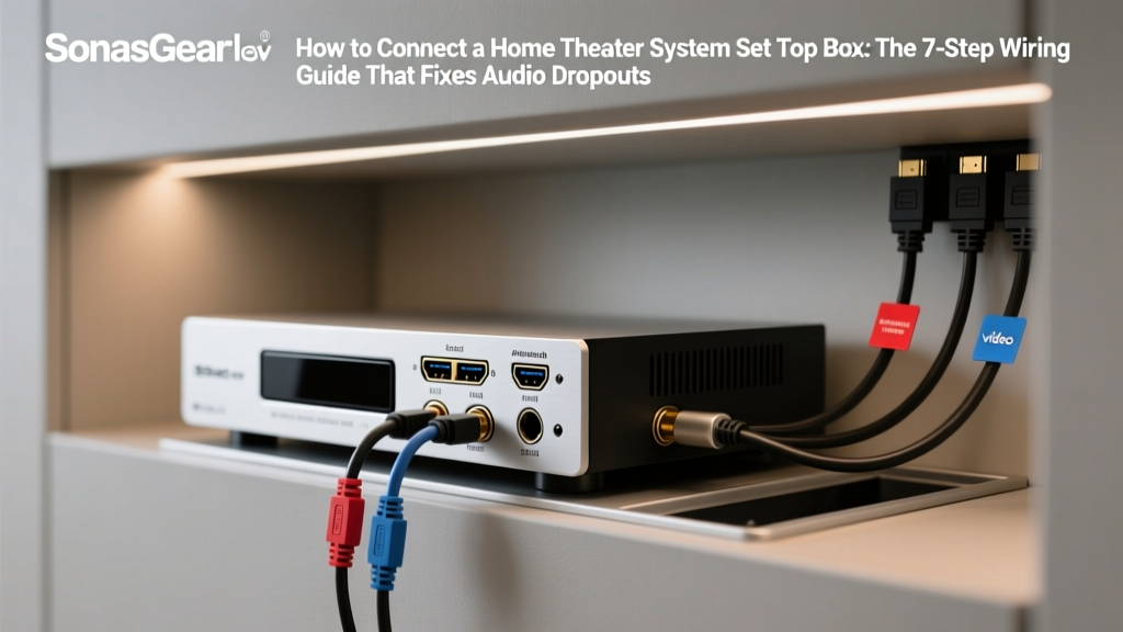 How to Connect a Home Theater System Set Top Box: The 7-Step Wiring Guide That Fixes Audio Dropouts, Lip-Sync Lag, and 'No Signal' Errors (Even With Dolby Atmos & eARC)