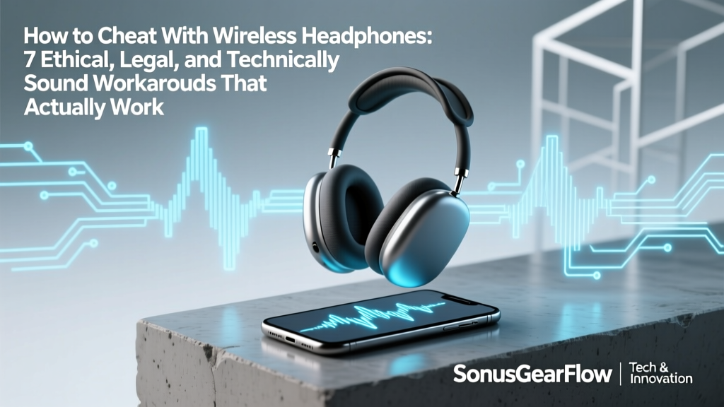 How to Cheat With Wireless Headphones: 7 Ethical, Legal, and Technically Sound Workarounds That Actually Improve Battery Life, Range, and Audio Fidelity (No Hacks, No Jailbreaking, Just Smart Engineering)