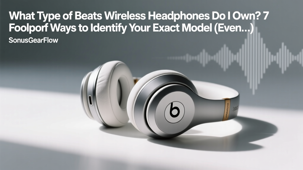 What Type of Beats Wireless Headphones Do I Own? 7 Foolproof Ways to Identify Your Exact Model (Even If the Label Is Worn Off or You Lost the Box)