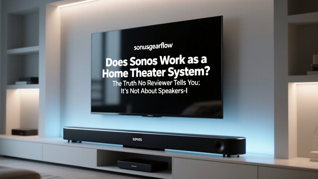 Does Sonos Work as a Home Theater System? The Truth No Reviewer Tells You: It’s Not About Speakers—It’s About Signal Flow, Room Calibration, and What You’re Willing to Sacrifice for Simplicity