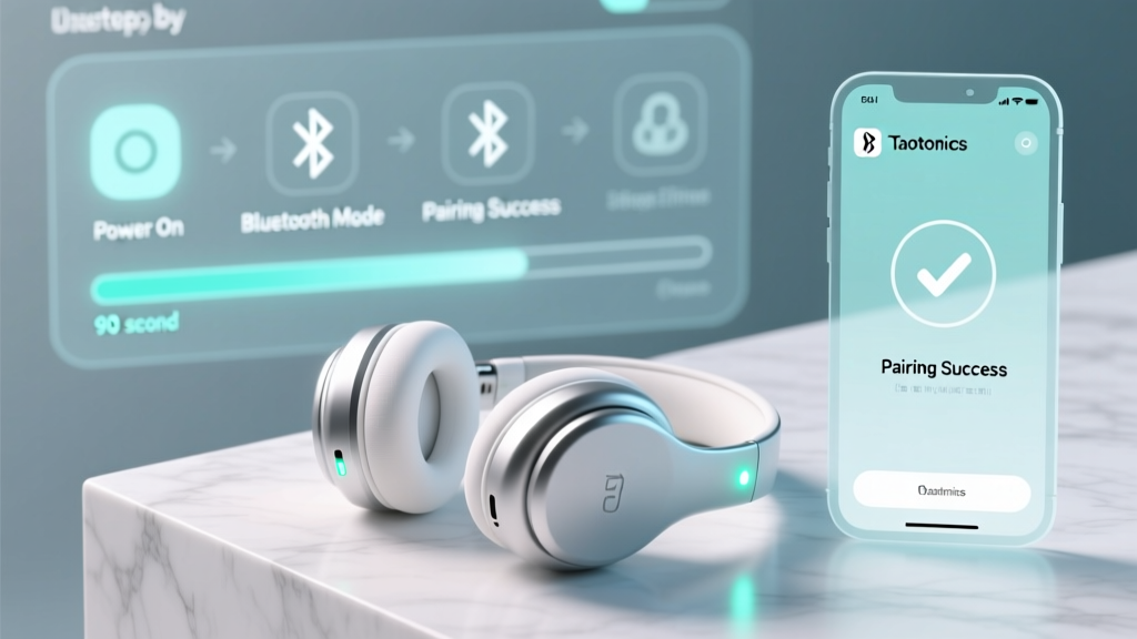 How to Connect Wireless Headphones to Taotronics in Under 90 Seconds: The Only Step-by-Step Guide That Actually Works (No Pairing Loops, No 'Device Not Found' Errors, No Bluetooth Resetting)