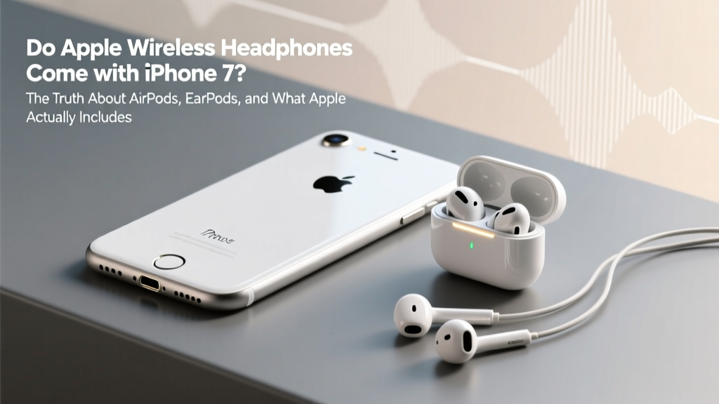 Do Apple wireless headphones come with iPhone 7? The truth about AirPods, EarPods, and what Apple actually included in that box — plus how to get the best sound experience without overspending or buying unnecessary gear.