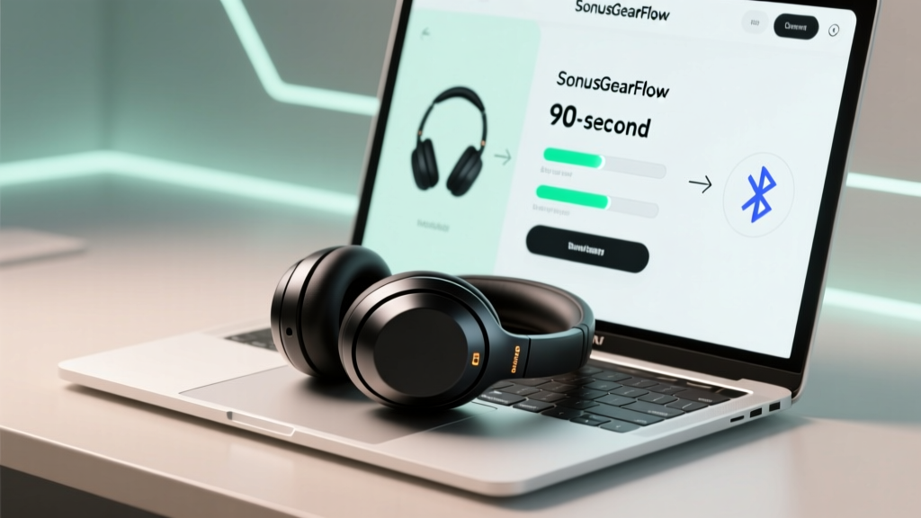 How to Connect Your Sony Wireless Headphones to Your MacBook in Under 90 Seconds (Without Bluetooth Failures, Pairing Loops, or Audio Dropouts)