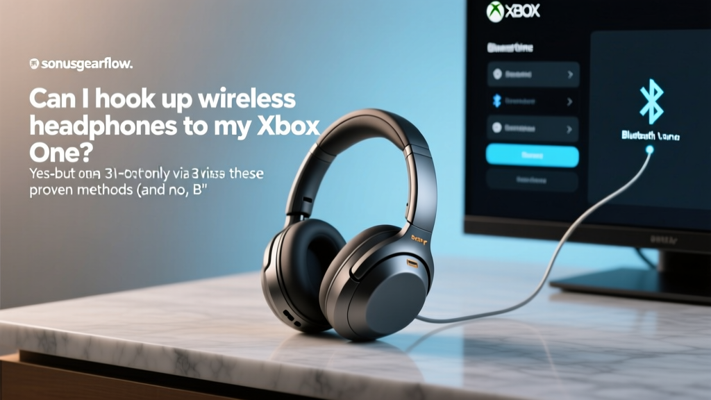 Can I hook up wireless headphones to my Xbox One? Yes—but only via these 3 proven methods (and no, Bluetooth won’t work natively—here’s why and what actually does)