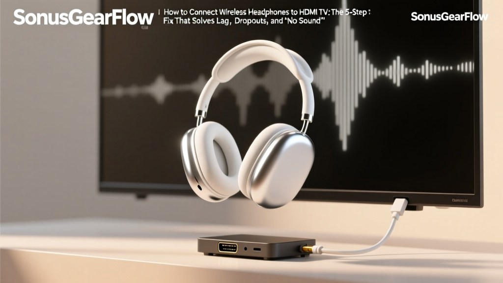 How to Connect Wireless Headphones to HDMI TV: The 5-Step Fix That Solves Lag, Dropouts, and 'No Sound' Frustration — Even If Your TV Has No Bluetooth or Audio Out Port