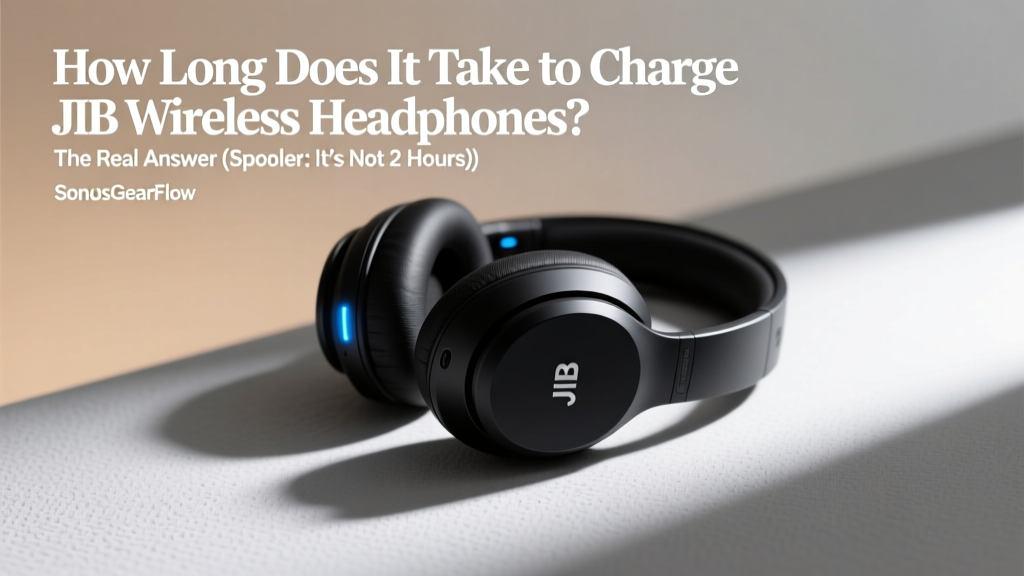 How Long Does It Take to Charge JIB Wireless Headphones? The Real Answer (Spoiler: It’s Not 2 Hours—And Overcharging *Does* Harm Battery Lifespan)