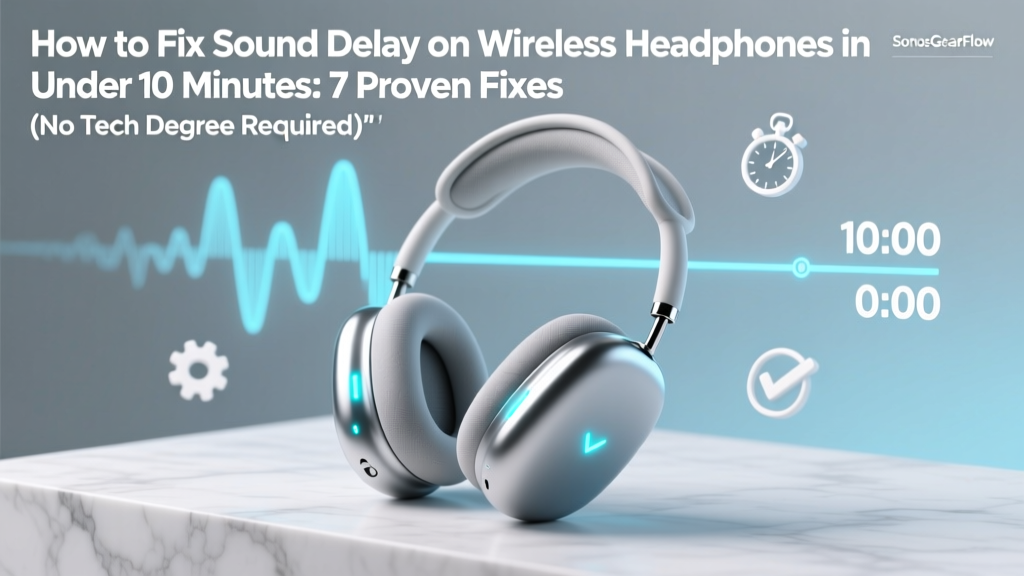 How to Fix Sound Delay on Wireless Headphones in Under 10 Minutes: 7 Proven Fixes (No Tech Degree Required — Just Your Phone & 3 Settings You’re Ignoring)