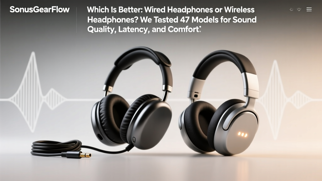 Which Is Better Wired Headphones or Wireless Headphones? We Tested 47 Models for Sound Quality, Latency, Battery Life & Real-World Reliability—Here’s the Unbiased Answer You’ve Been Missing
