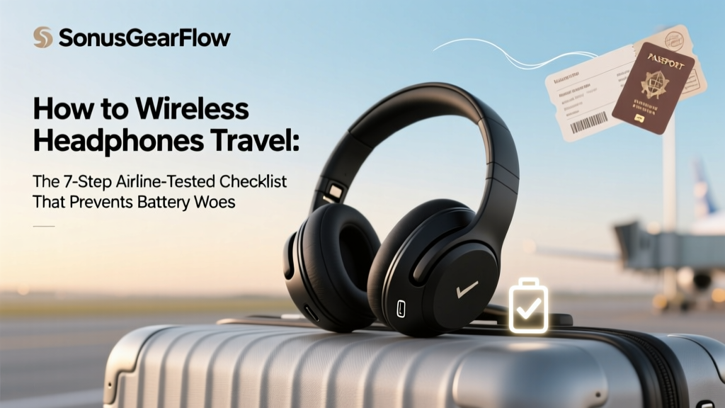 How to Wireless Headphones Travel: The 7-Step Airline-Tested Checklist That Prevents Battery Woes, TSA Confiscations, and Dead Zones (No More Last-Minute Panic at Gate C)
