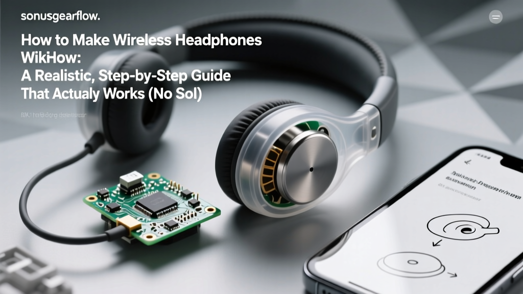 How to Make Wireless Headphones WikiHow: A Realistic, Step-by-Step Guide That Actually Works (No Soldering PhD Required — Just 5 Tools & Under $65)