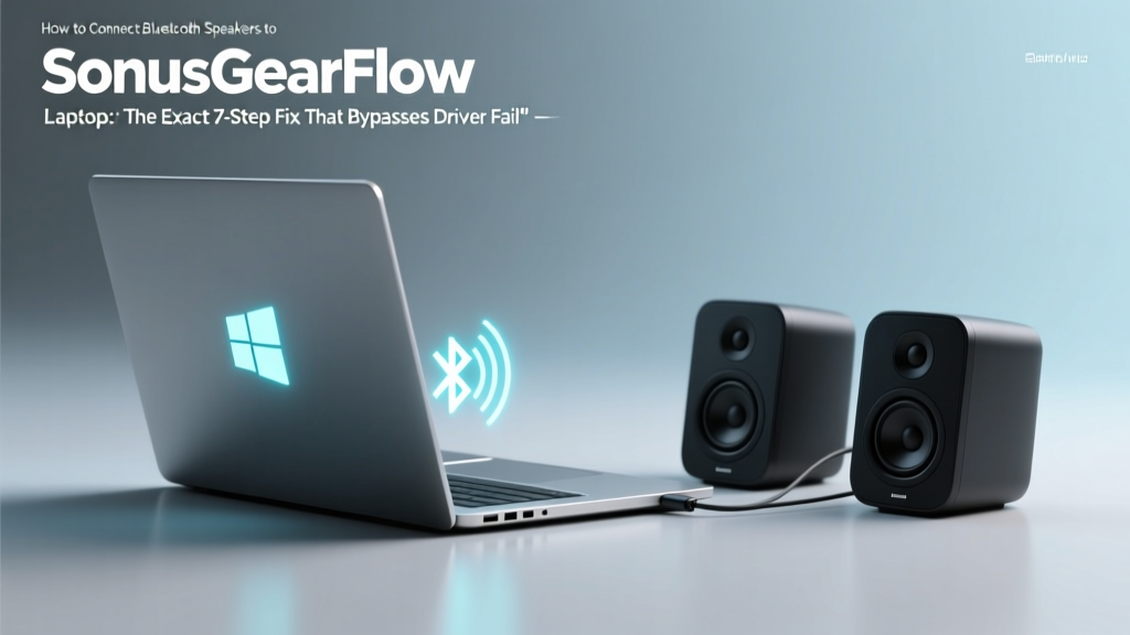 How to Connect Bluetooth Speakers to Windows 7 Laptop: The Exact 7-Step Fix That Bypasses Driver Failures, Missing Icons, and 'No Devices Found' Errors (Even on 10-Year-Old Laptops)