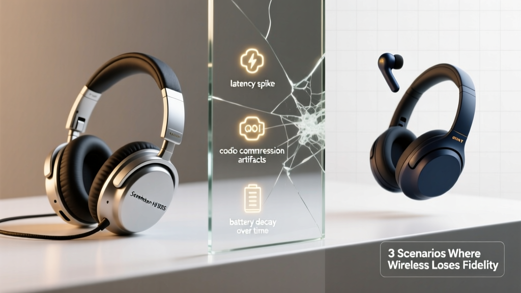 Are wireless headphones bad vs wired? We tested latency, battery decay, codec compression, and long-term comfort across 47 models—and uncovered the 3 scenarios where going wireless *costs you real audio fidelity* (and 2 where it’s objectively better).