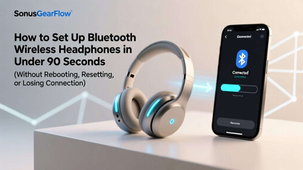 How to Set Up Bluetooth Wireless Headphones in Under 90 Seconds (Without Rebooting, Resetting, or Losing Your Patience — Even If You’ve Tried 3 Times Already)