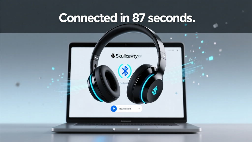 How to Connect Skullcandy Wireless Headphones to Windows Laptop in Under 90 Seconds (Even If Bluetooth Keeps Failing or Shows 'Connected but No Audio')