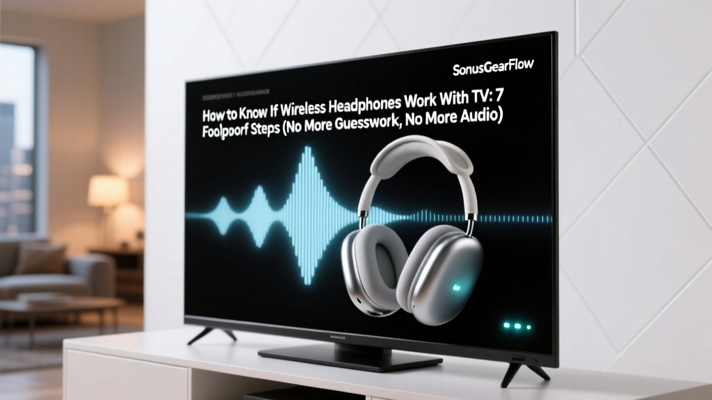 How to Know If Wireless Headphones Work With TV: 7 Foolproof Steps (No More Guesswork, No More Audio Lag, No More Frustration)
