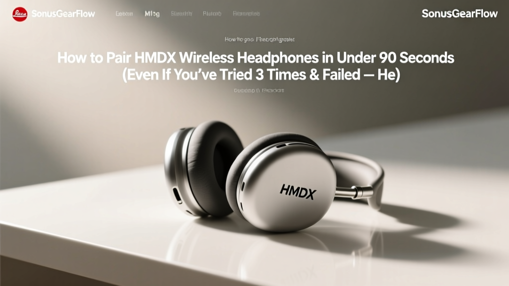How to Pair HMDX Wireless Headphones in Under 90 Seconds (Even If You’ve Tried 3 Times & Failed — Here’s the Exact Button Combo Your Model Needs)