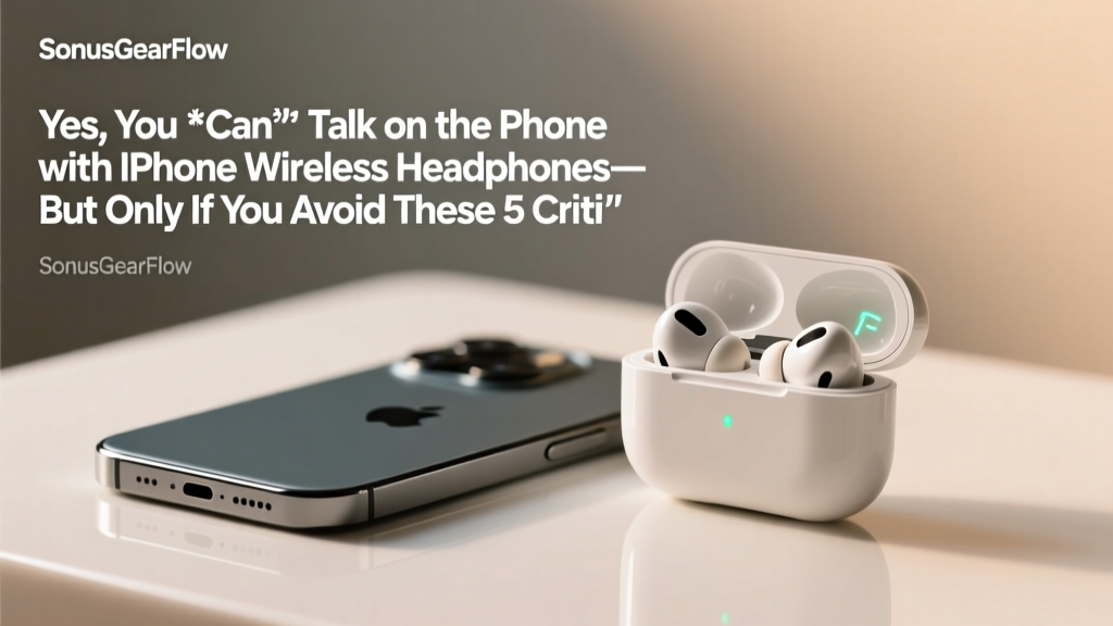Yes, You *Can* Talk on the Phone with iPhone Wireless Headphones—But Only If You Avoid These 5 Critical Setup Mistakes That Silence Your Mic (and How to Fix Them in Under 90 Seconds)
