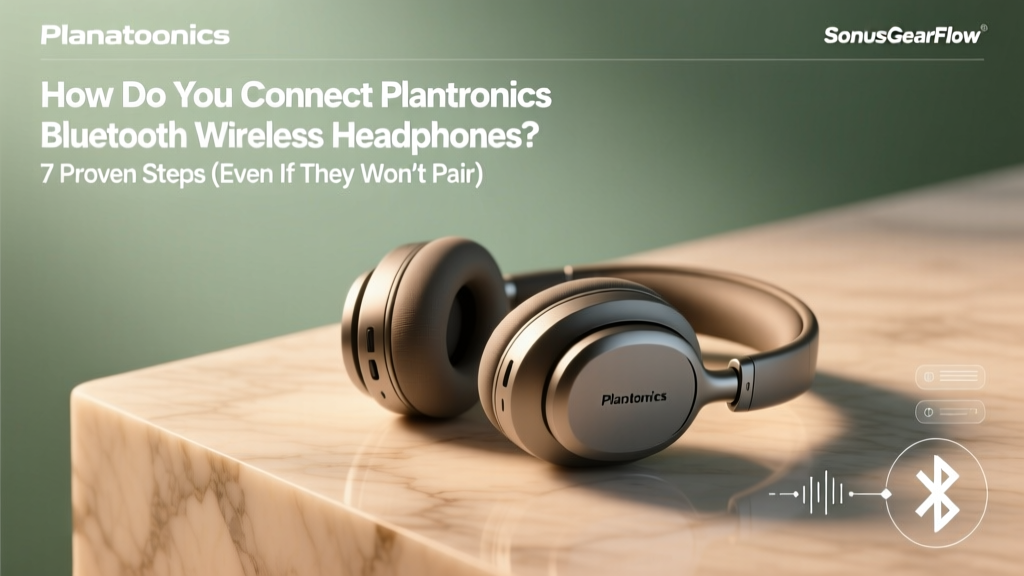 How Do You Connect Plantronics Bluetooth Wireless Headphones? 7 Proven Steps (Even If They Won’t Pair or Show Up — Fix It in Under 90 Seconds)