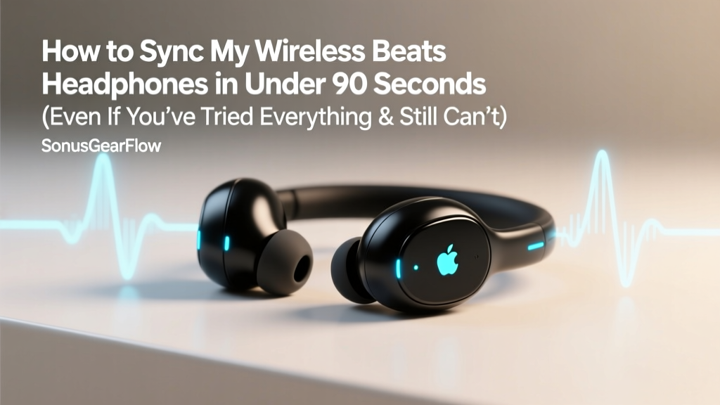 How to Sync My Wireless Beats Headphones in Under 90 Seconds (Even If You’ve Tried Everything & Still See ‘Not Connected’)