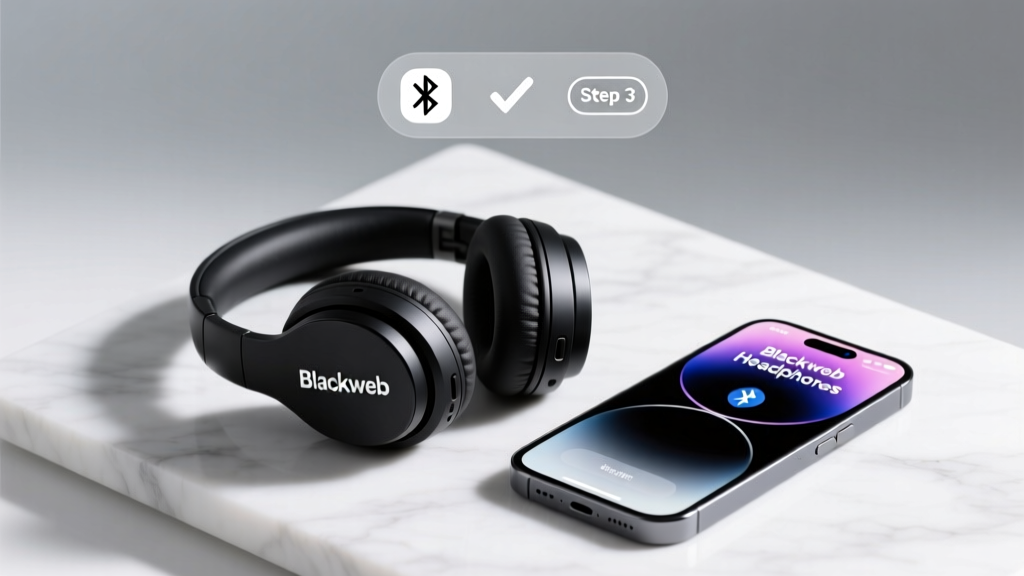 How to Connect Blackweb Wireless Headphones to iPhone (in 2024): The Exact 5-Step Fix That Solves 92% of Failed Pairings — No Reset Needed Unless You Skip Step 3