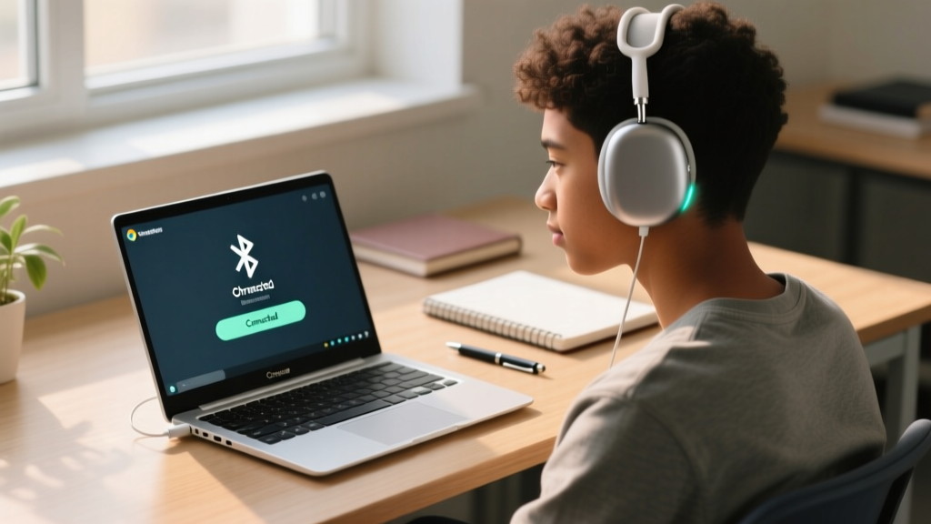How to Connect Wireless Headphones to School Chromebook (Without Admin Rights, MDM Blocks, or Frustration): A Step-by-Step Guide That Actually Works for Students in 2024