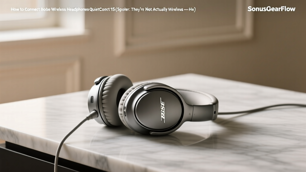 How to Connect Bose Wireless Headphones QuietComfort 15 (Spoiler: They’re Not Actually Wireless — Here’s What You *Really* Need to Know Before Wasting Hours Trying to Pair Them)