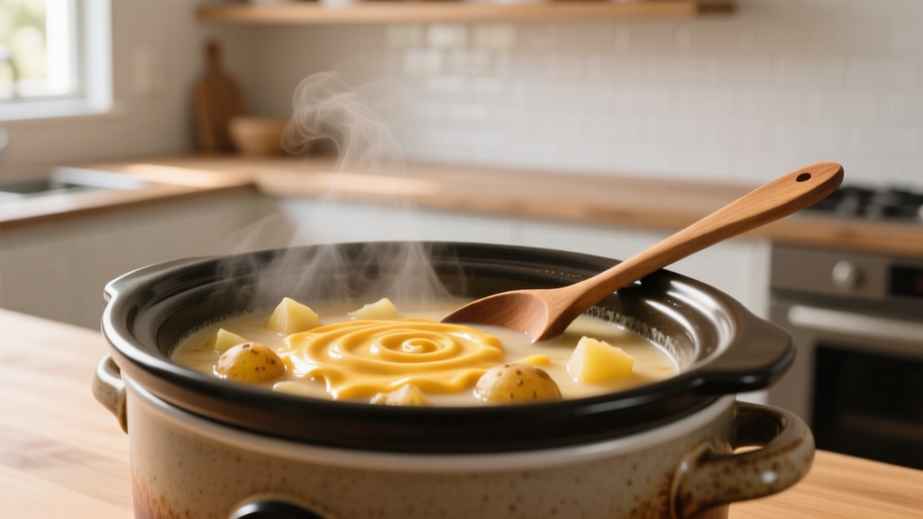 Cheesy Potato Soup Crock Pot: Simple Slow Cooker Guide