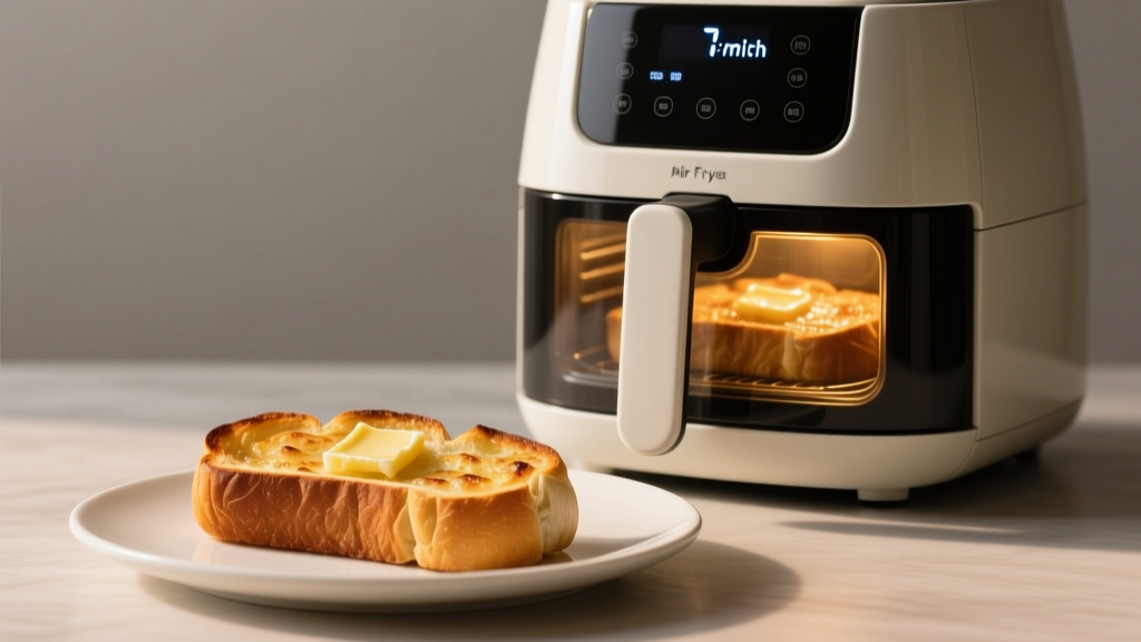 Air Fryer Garlic Bread: Crispy in 7 Minutes (No Oven)