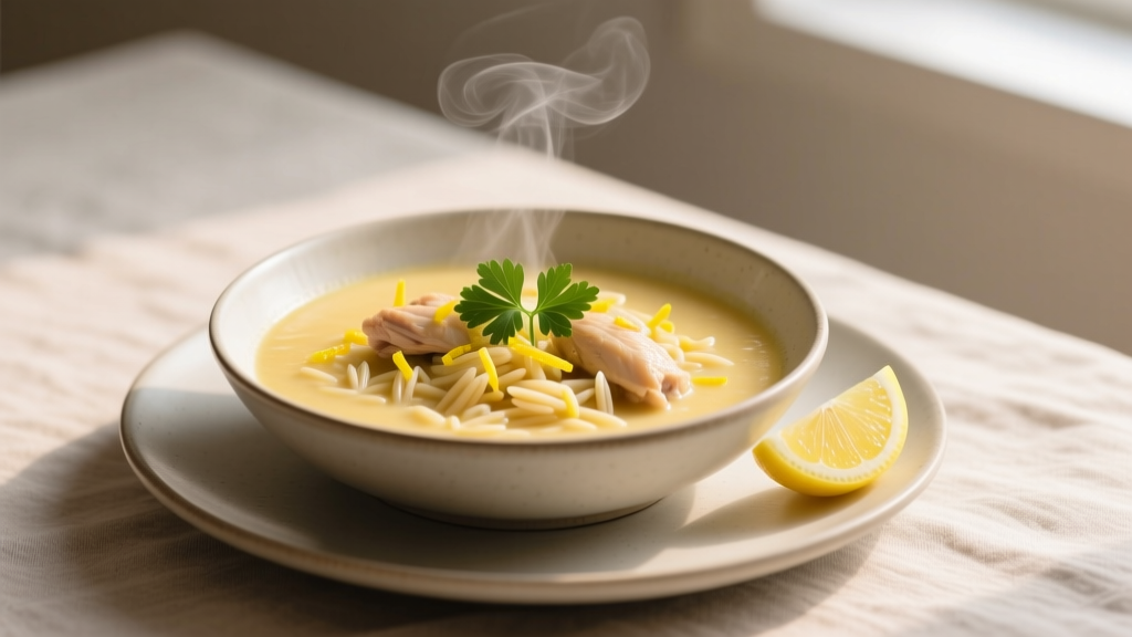 Chicken Lemon Orzo Soup: Creamy Greek Comfort in 30 Minutes