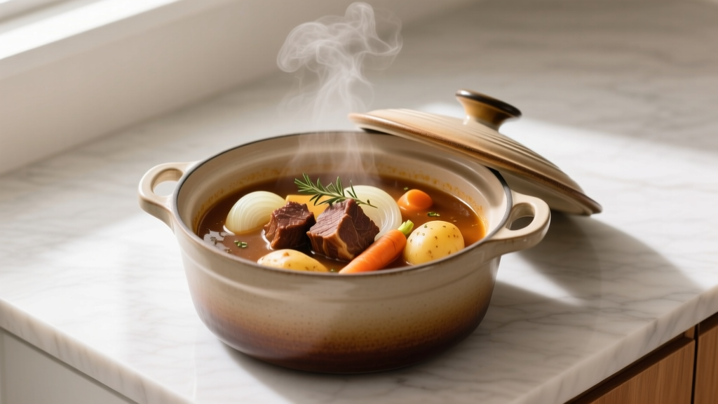Simple French Onion Soup Pot Roast Crock Pot Recipe