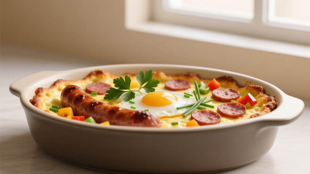 Sausage and Egg Casserole Without Bread: Easy Gluten-Free Recipe