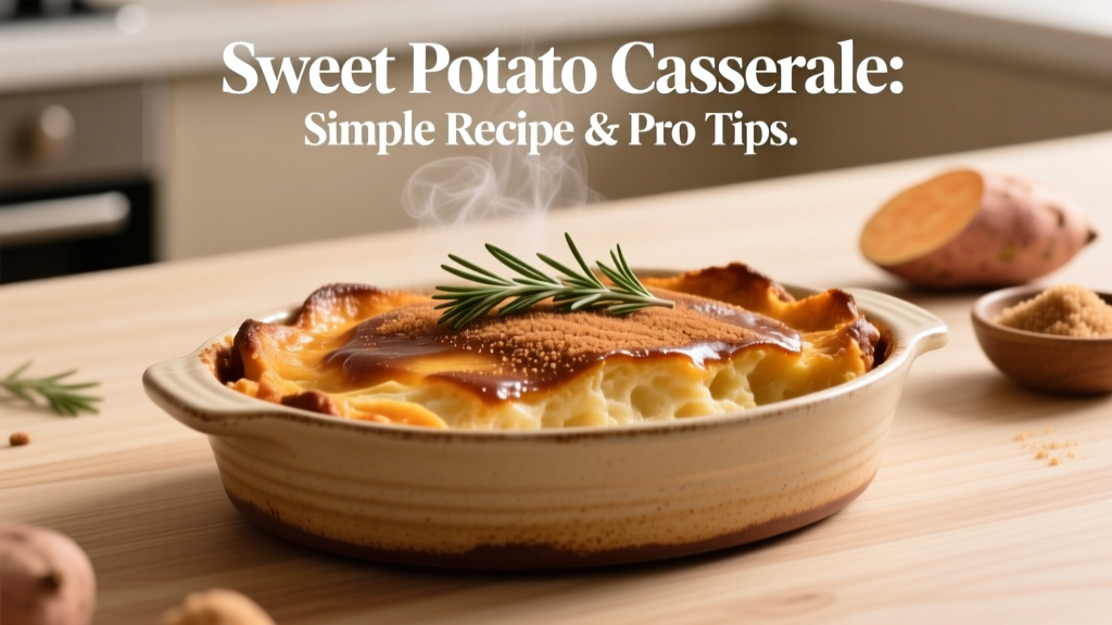 Sweet Potato Casserole: Simple Recipe & Pro Tips