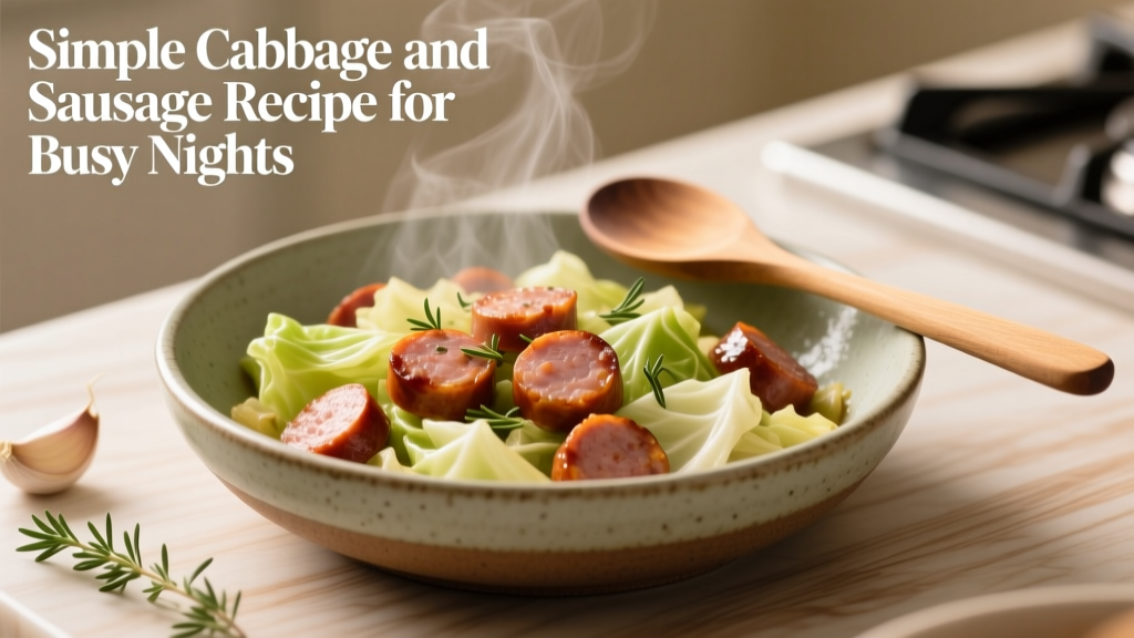 Simple Cabbage and Sausage Recipe for Busy Nights