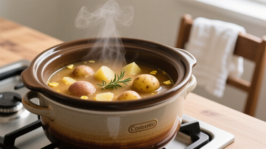 Crockpot Potato Soup: Why Real Potatoes Beat Frozen Every Time