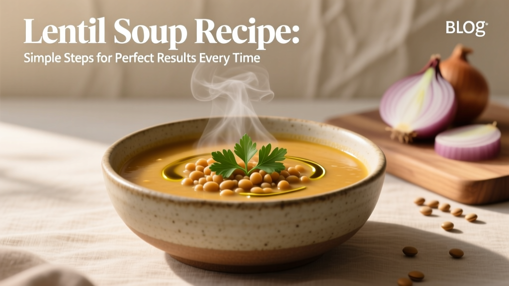 Lentil Soup Recipe: Simple Steps for Perfect Results Every Time