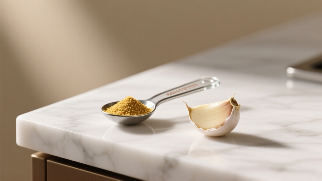 Garlic Powder to Clove Ratio: When ⅛ tsp Is Enough
